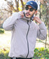 ライトグレー(パーカー) MODEL : GO 180cm 66kg Lsize